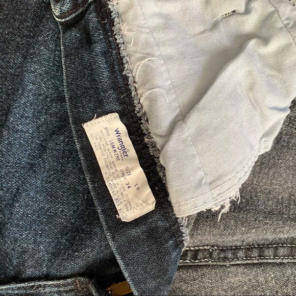 Wrangler Vintage Jeans High Waist Blue size 31 - Picture 5 of 10